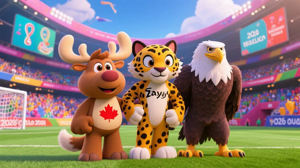 揭秘2026世界杯吉祥物：Maple、Zayu与Clutch背后的文化密码与狂欢寓意